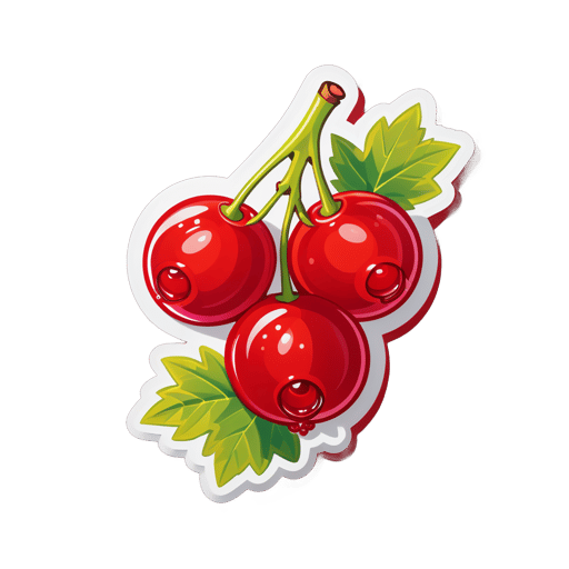 Radiant Red Currant sticker