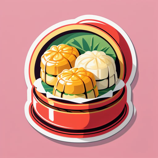 Leckeres Dim Sum sticker