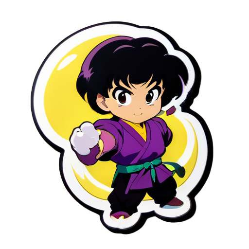 hapisai Meister ranma1/2 sticker