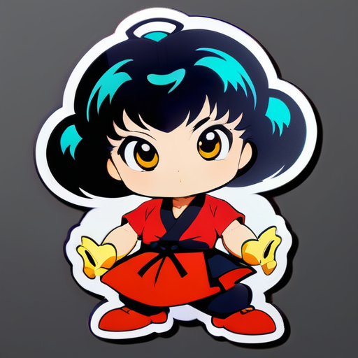 haposai maestro ranma1/2 sticker