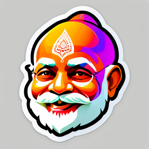 Yogi Modi sticker