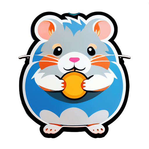 hamster sticker