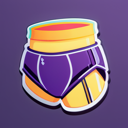 Underwear sticker