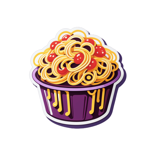 Leckere Spaghetti sticker