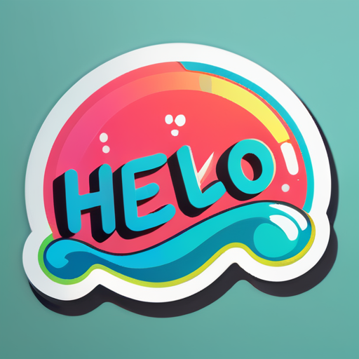 hello sticker