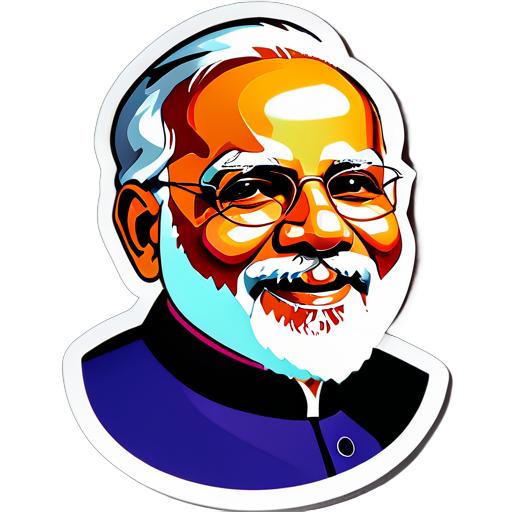 Narendra modi sticker