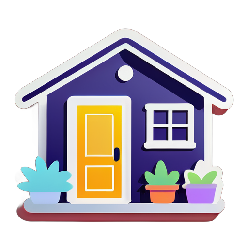 home sticker