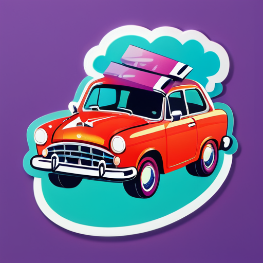 Realize sonhos, dinheiro, carros, liberdade, felicidade sticker