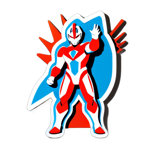 Ultraman sticker