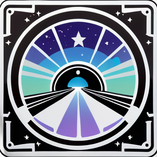 Star Dome Railway sticker