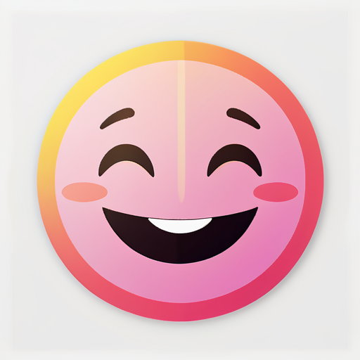 cara sonriente sticker