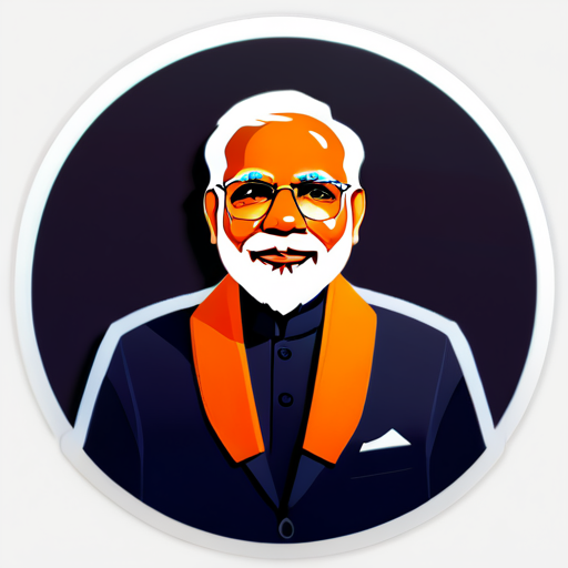 narendra modi sticker