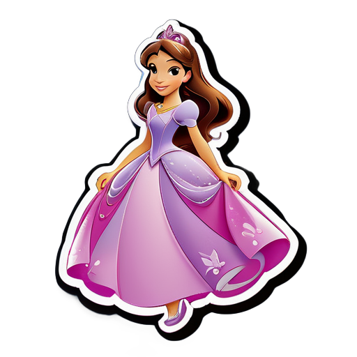 Disney Princess Runaway sticker