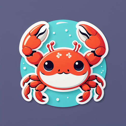 crabe mignon sticker