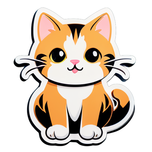 Cute cats sticker