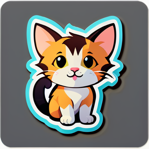 猫 sticker