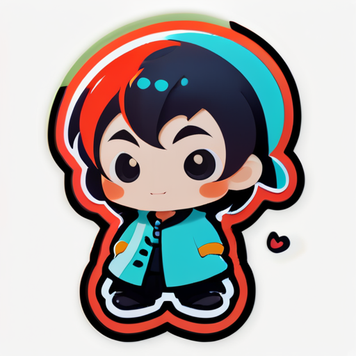 Xiao Luobo Meng sticker