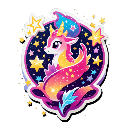 星降るスナップドラゴンの呪文 sticker