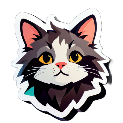 cat
 sticker