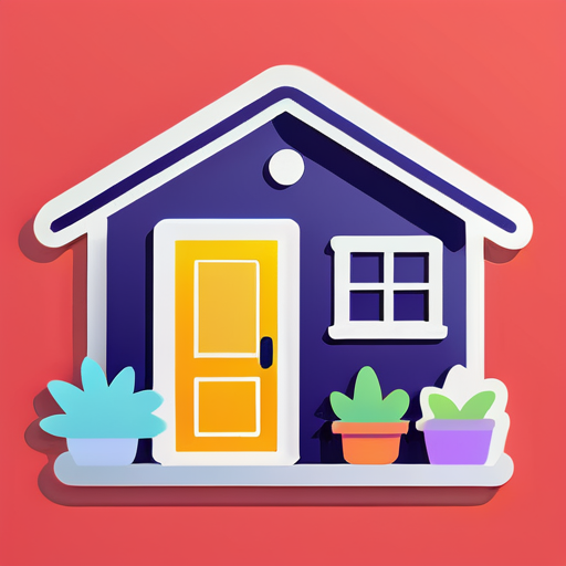 home sticker