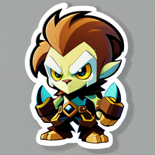 goultard de wakfu 
 sticker