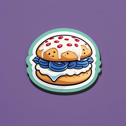 Scone frais sticker