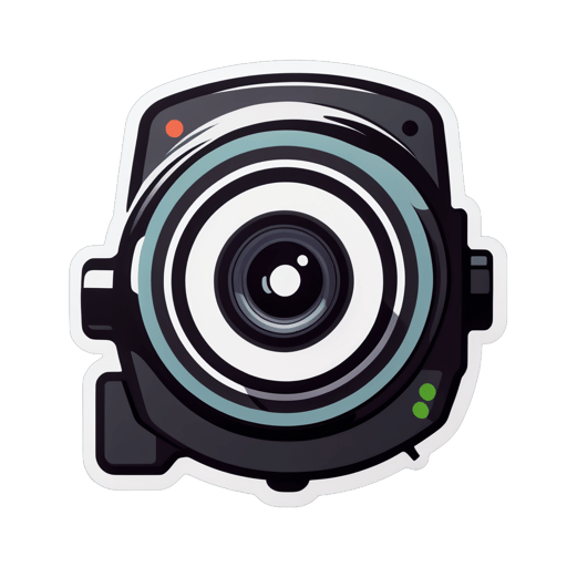 Camera trên ô tô sticker