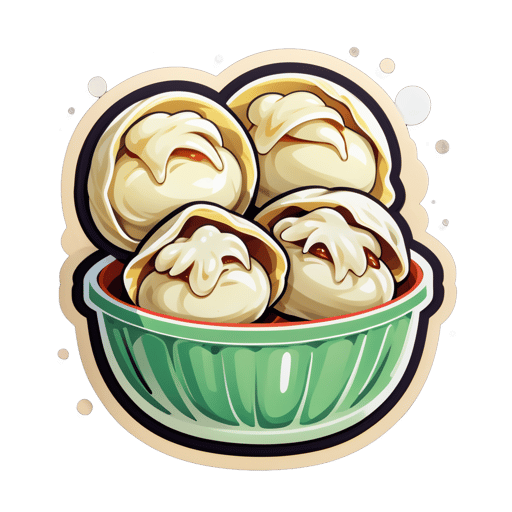 美味的饺子 sticker