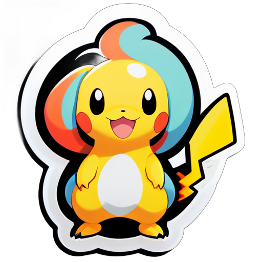 Xin chào, bạn có thể tạo một tem dán cho pokemon không sticker