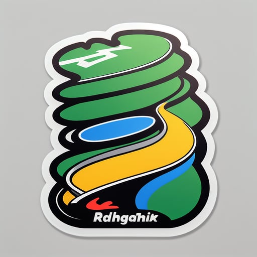 Nürburgring Track sticker