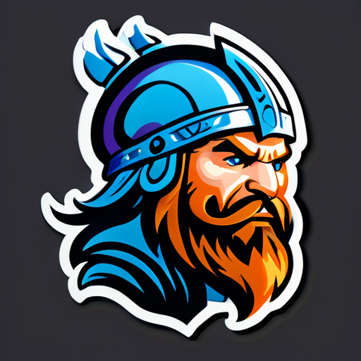 viking rise sticker