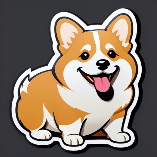 'Corgi' sticker