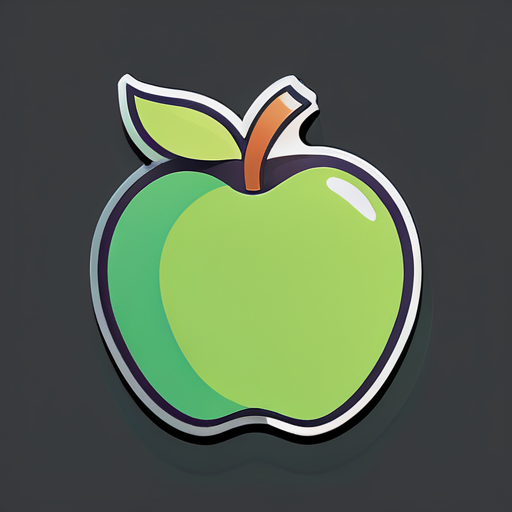 manzana sticker