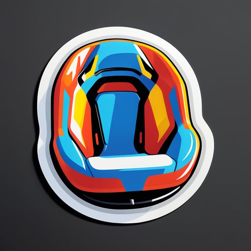 Racing Seat sticker