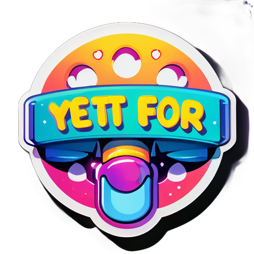 i need you to create a sticker with text NFT sticker