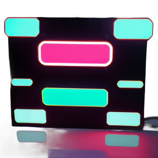 Display de LED sticker