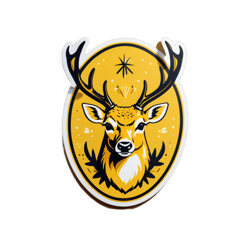 Moutarde Stout Deer sticker