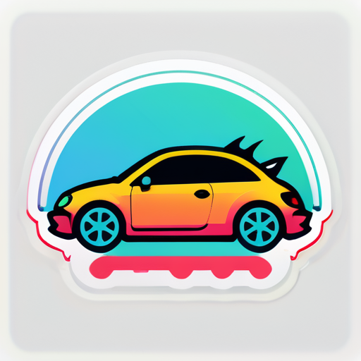 coche sticker