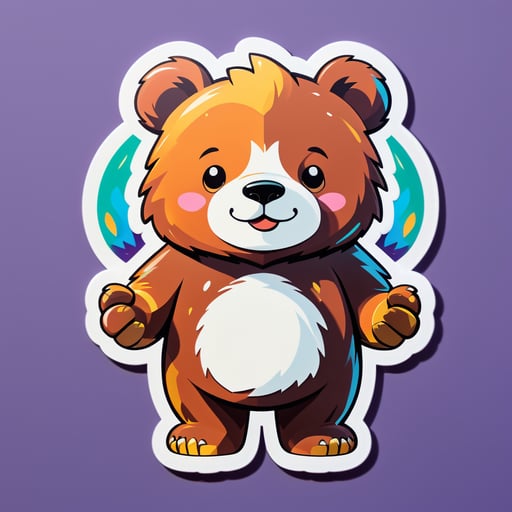 Amigable Guardián del Oso sticker