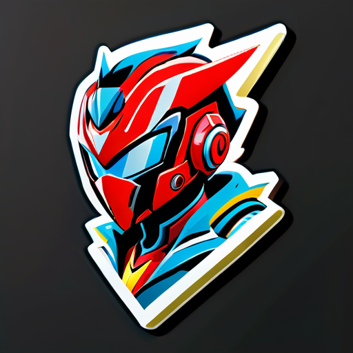 Le charmant Kamen Rider Den-O sticker