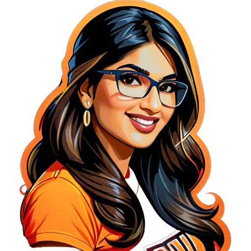 sunny leone looking like mia khalifa 
 sticker