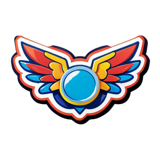 super wings
 sticker