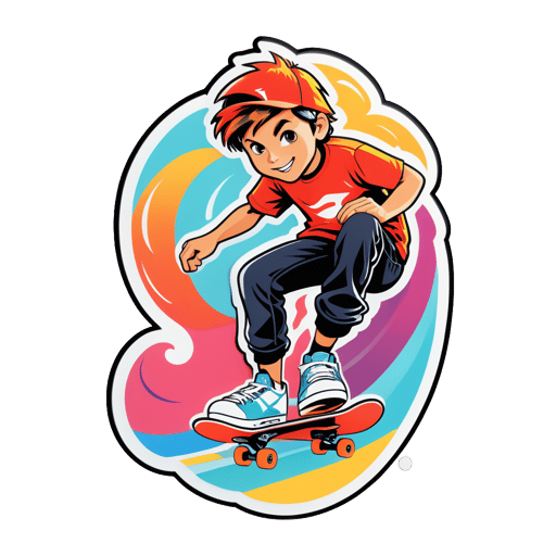 'Swift Skateboard' sticker