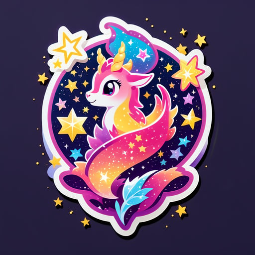 Hechizo de Snapdragon Estrellado sticker