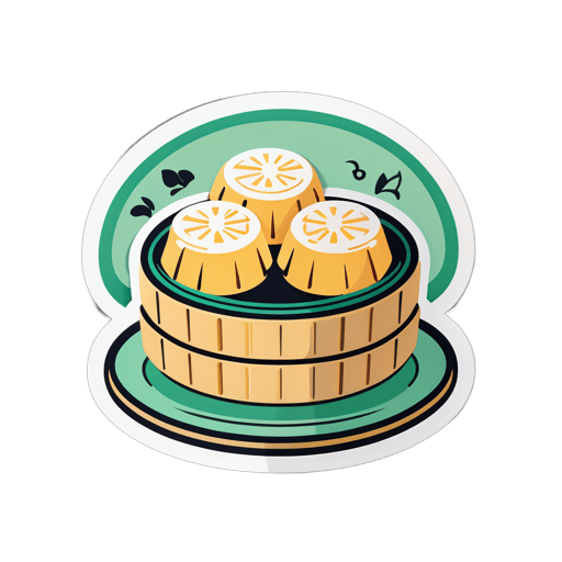 Frische Dim Sum sticker