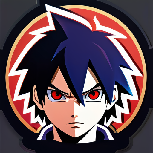 Uchiha Sasuke sticker