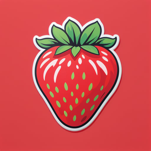 Fraise Fraîche sticker