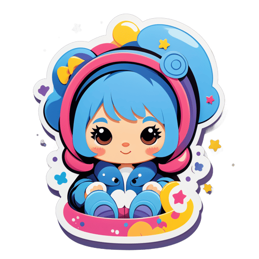 Điện thoại di động Hush-a-Bye sticker