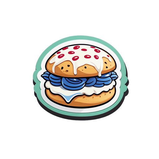 Scone Fresco sticker