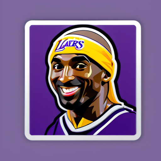 Kobe Bean Bryant sticker